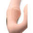 15X U-Pulse Pulse & Vibe Strapless Strap-on w- Remote - Blush