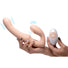 15X U-Pulse Pulse & Vibe Strapless Strap-on w- Remote - Blush