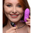 7X Pulsing Rechargeable Silicone Vibrator - Purple