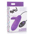 7X Pulsing Rechargeable Silicone Vibrator - Purple