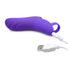 7X Finger Bang Her Pro Silicone Vibrator - Purple