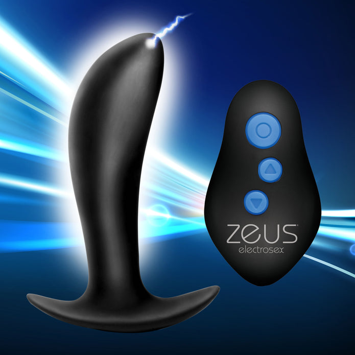 64X Pro-Shocker Vibrating and E-stim Prostate Plug XR Brands 64X Pro-Shocker Vibrating and E-stim Prostate Plug XR Brands