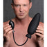 Dick-Spand Inflatable Silicone Dildo