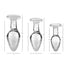 Glow-in-the-Dark Glass Anal Plug - Large