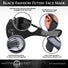 Quarantined Black Fashion Face Mask