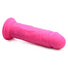 Power Player 28X Vibrating Silicone Dildo with Remote - Pink