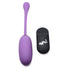 28X Remote Control Silicone Plush Egg - Purple