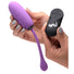 28X Remote Control Silicone Plush Egg - Purple