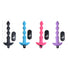 28X Remote Control Vibrating Silicone Anal Beads