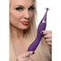 Power Zinger Pro Pulsing G-Spot Pinpoint Vibe w- Attachments