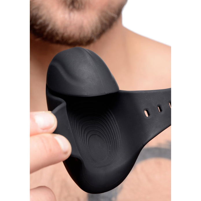 8X Vibrating Silicone Penis Sleeve XR Brands 8X Vibrating Silicone Penis Sleeve XR Brands