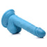 6.5" Dildo with Balls - Blue