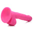 6.5" Dildo with Balls - Pink