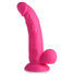 7.5" Dildo with Balls - Pink
