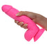 8.25" Dildo with Balls - Pink