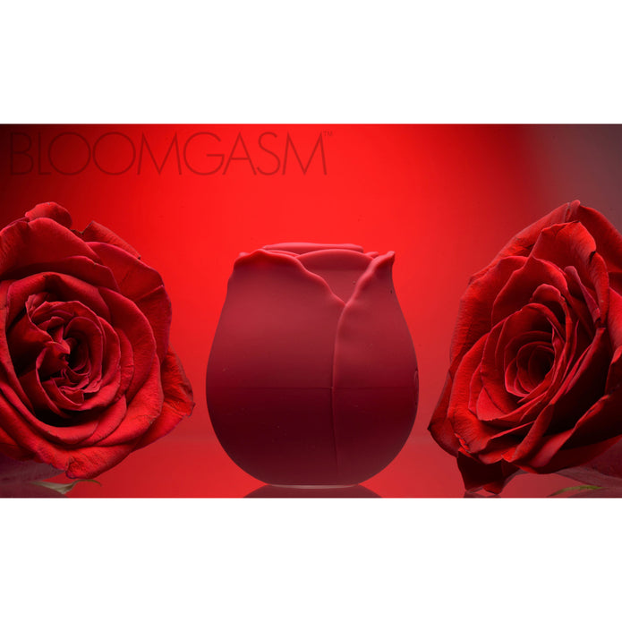 Bloomgasm 10X Wild Rose Silicone Suction Stimulator