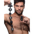 10X Dark Rattler Vibrating Silicone Anal Beads w- Remote