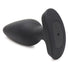 Laser Heart Large Anal Plug w- Remote Control