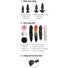 Snap-On Interchangeable Large Silicone Anal Plug