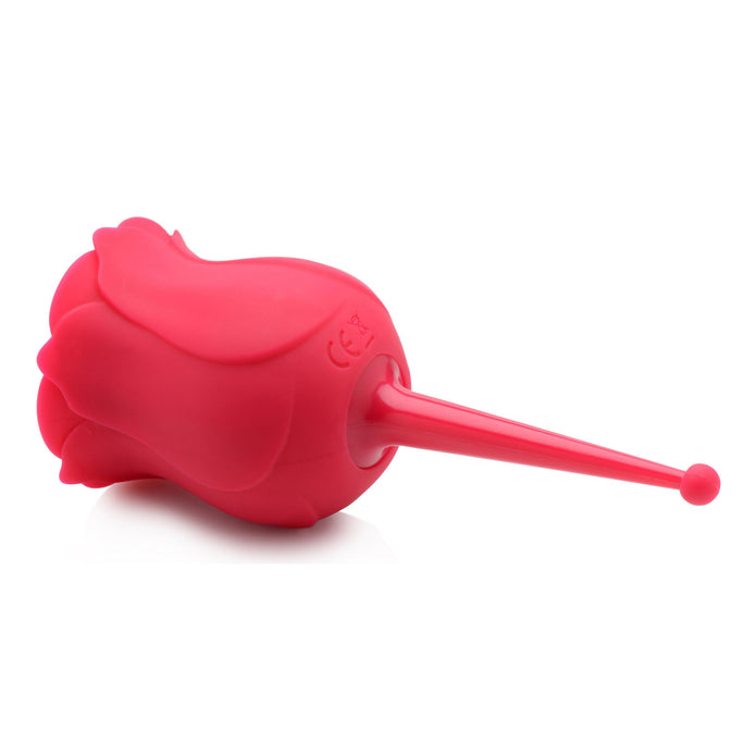 Bloomgasm Rose Buzz 7X Silicone Clit Stimulator and Vibrator