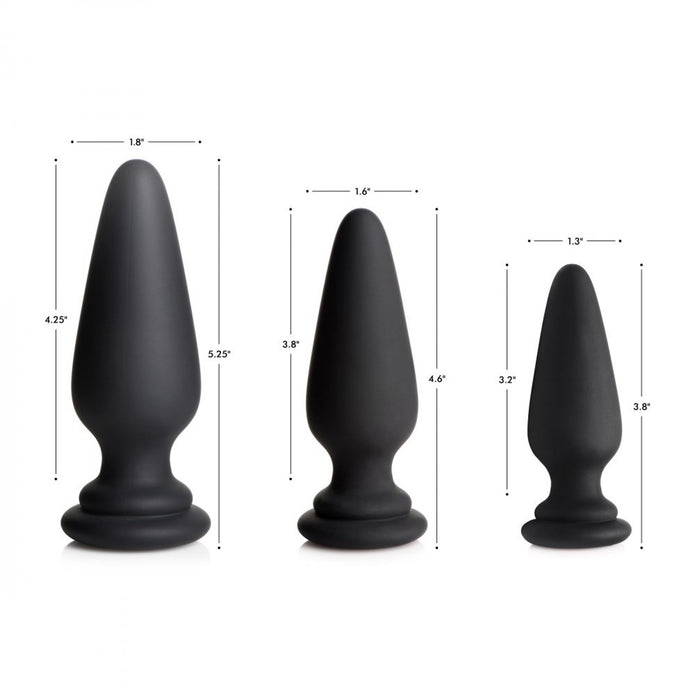 Snap-On Interchangeable Small Silicone Anal Plug XR Brands Snap-On Interchangeable Small Silicone Anal Plug XR Brands