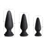 Snap-On Interchangeable Large Silicone Anal Plug