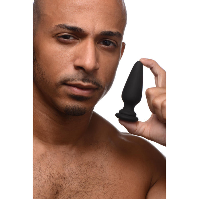 Snap-On Interchangeable Small Silicone Anal Plug XR Brands Snap-On Interchangeable Small Silicone Anal Plug XR Brands