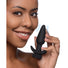 Interchangeable 10X Vibrating Small Silicone Anal Plug with Remote