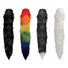 Interchangeable Black Fox Tail