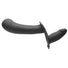 28X Double Diva 2" Double Dildo w- Harness & Remote - Black