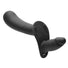 28X Double Diva 2" Double Dildo w- Harness & Remote - Black