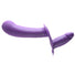 28X Double Diva 2" Double Dildo w- Harness & Remote - Purple