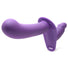 28X Double Diva 2" Double Dildo w- Harness & Remote - Purple