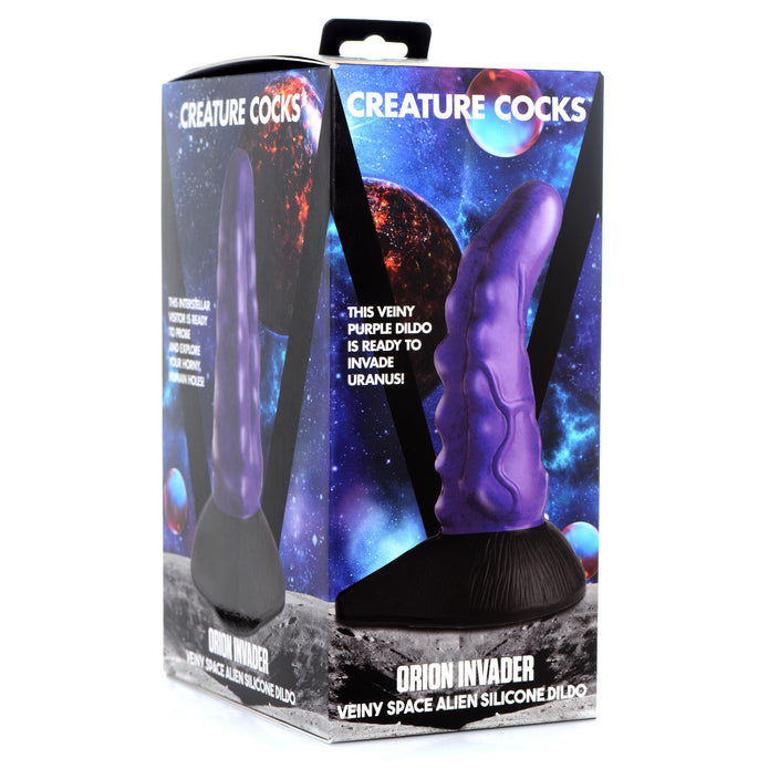Orion Invader Veiny Space Alien Silicone Dildo XR Brands Orion Invader Veiny Space Alien Silicone Dildo XR Brands