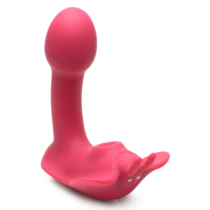 Butterfly Tease 10X Clitoral Suction Silicone Stimulator XR Brands Butterfly Tease 10X Clitoral Suction Silicone Stimulator XR Brands