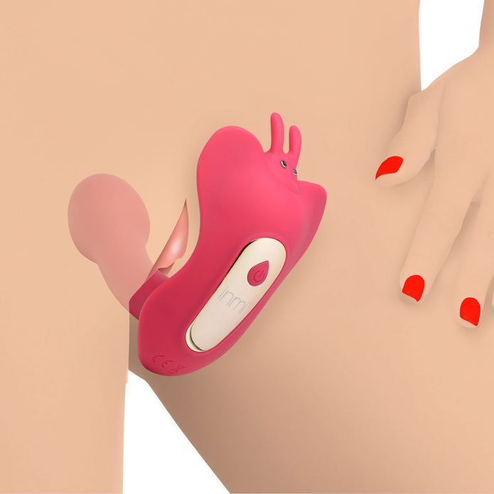 Butterfly Tease 10X Clitoral Suction Silicone Stimulator XR Brands Butterfly Tease 10X Clitoral Suction Silicone Stimulator XR Brands