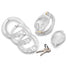 Custom Lockdown Locking Customizable Chastity Cage - Clear
