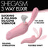 3 Way Elixir Sucking & Pulsing Vibrator