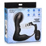Inflatable & 10X Vibrating Prostate Plug w- Cock & Ball Ring