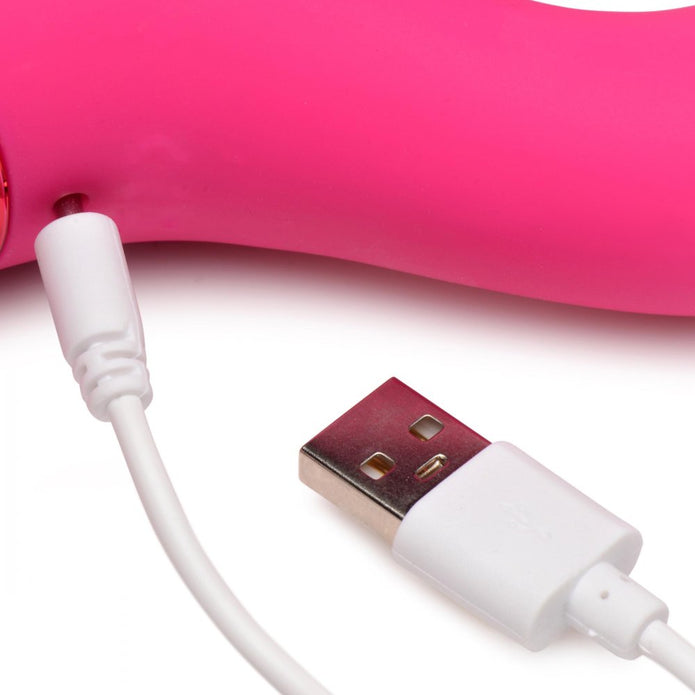 Triple Rabbit Vibrator - Pink – XR Brands