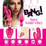 Triple Rabbit Vibrator - Pink