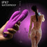 Triple Rabbit Vibrator - Purple