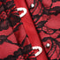 Scarlet Seduction Lace-up Corset & Thong - Large