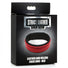 Cock Gear Velcro Leather Cock Ring - Red