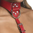 Red Female Chest Harness- S-M