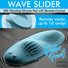 Wave Slider 28X Vibrating Silicone Pad w/ Remote Control