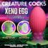 XL Xeno Egg Glow in the Dark Silicone Egg