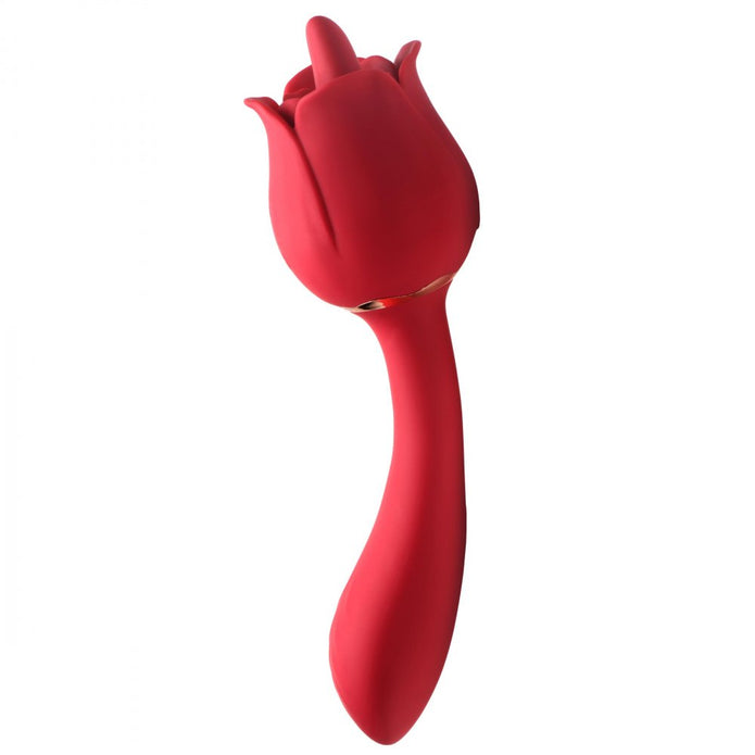 Regal Rose Licking Rose Vibrator XR Brands Regal Rose Licking Rose Vibrator XR Brands