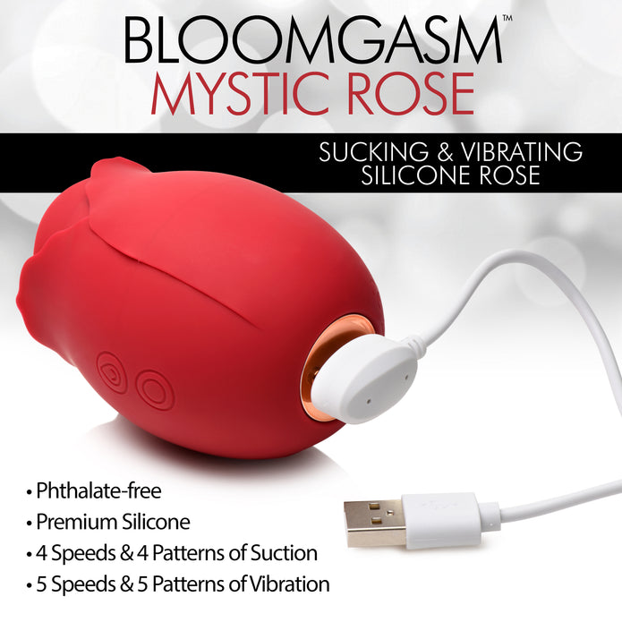 Mystic Sucking & Vibrating Rose - XrBrands.com XR Brands Mystic Sucking & Vibrating Rose - XrBrands.com XR Brands