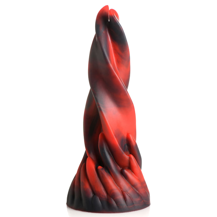 Hell Kiss Twisted Tongues Silicone Dildo -  – XR Brands